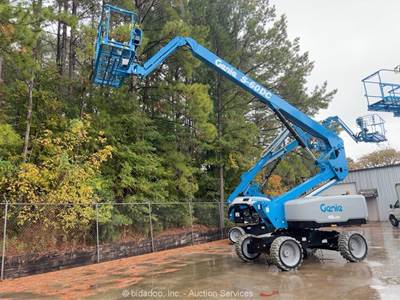 2025 Genie S-60 DC 60' Electric Telescopic Boom Lift Man Aerial Jib bidadoo -New