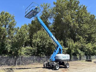 2018 Genie S-60X 60' 4WD Telescopic Boom Lift Man Aerial Platform Deutz bidadoo