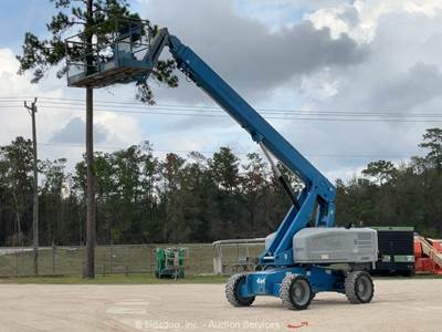 2014 Genie S-65 65' 4WD Diesel Telescopic Boom Lift Man Aerial Platform bidadoo
