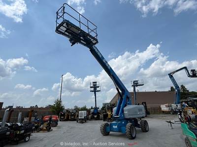 2013 Genie S-65 65' 4WD Diesel Telescopic Boom Lift Man Aerial bidadoo