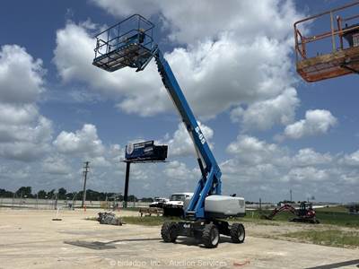 2018 Genie S-65 65' 4WD Diesel Telescopic Boom Lift Aerial Platform Gen bidadoo