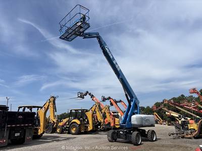 2016 Genie S-65 65' 4WD Diesel Telescopic Boom Lift Man Aerial Platform bidadoo