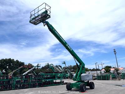 2016 Genie S-80X 80' 4WD Diesel Telescopic Boom Lift Man Aerial bidadoo -Repair