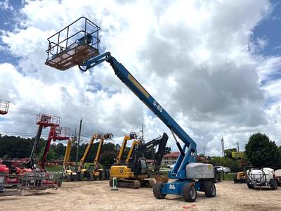 2016 Genie S-85 85' Diesel Telescopic Boom Lift Man Aerial Platform bidadoo