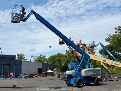 2016 Genie S-85 85' 4WD Diesel Telescopic Boom Lift Man Aerial Platform bidadoo