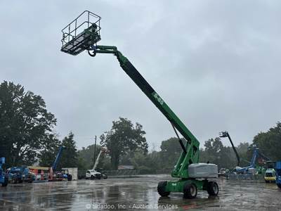 2013 Genie S-85 85' 4WD Diesel Telescopic Boom Lift Aerial Platform Gen bidadoo