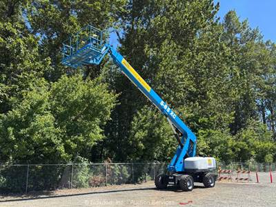 2018 Genie S-85XC 85' 4WD Diesel Telescopic Boom Lift Aerial Platform bidadoo