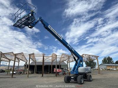 2019 Genie S-85XC 85’ 4WD Diesel Telescopic Boom Lift Aerial Platform bidadoo