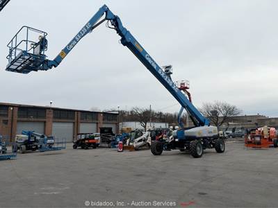 2018 Genie SX-135 XC 135' 4WD Diesel Telescopic Boom Lift Man Aerial bidadoo