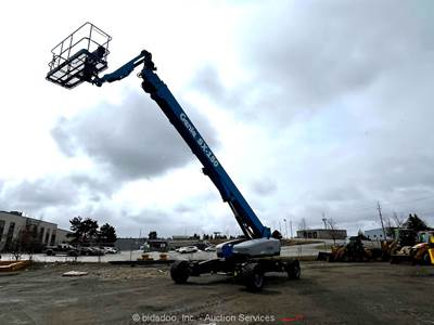 2016 Genie SX-150 150' 4WD Diesel Telescopic Boom Lift Man Aerial bidadoo