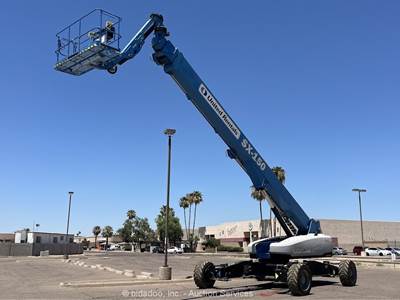 2015 Genie SX-150 150' 4WD Diesel Telescopic Boom Lift Man Aerial Gen bidadoo
