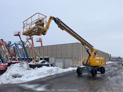 2020 Haulotte HT85RTJO 85' 4WD Diesel Telescopic Boom Lift Man Aerial bidadoo