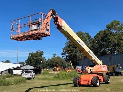 2008 JLG 1350SJP 135' 4WD Diesel Telescopic Boom Lift Man Aerial bidadoo -Repair