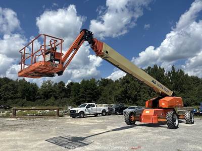 2010 JLG 1350SJP 135' 4WD Diesel Telescopic Boom Lift Skypower Recon bidadoo