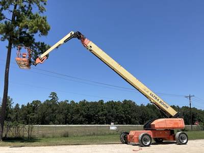 2015 JLG 1500SJ 150' 4WD Diesel Telescopic Boom Lift Man Aerial Platform bidadoo