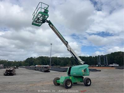 2015 JLG 400S 40’ 4WD Diesel Telescopic Boom Lift Man Aerial Platform bidadoo