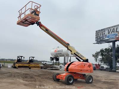 2015 JLG 400S 40' 4WD Diesel Telescopic Boom Lift Man Aerial Generator bidadoo