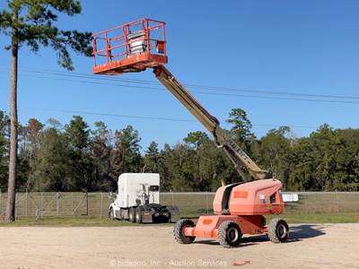 2015 JLG 400S 40’ 4WD Diesel Telescopic Boom Lift Man Aerial Skypower bidadoo