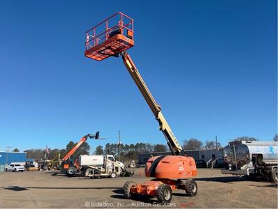 2007 JLG 400S 40' 4WD Diesel Telescopic Boom Lift Platform SkyPower Gen bidadoo