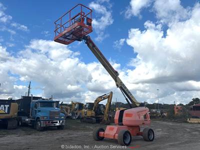 2017 JLG 400S 40' 4WD Diesel Telescopic Boom Lift Man Aerial Platform bidadoo