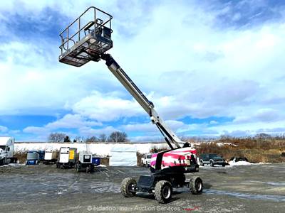 2018 JLG 400S 40' 4WD Diesel Telescopic Boom Lift Man Aerial Platform bidadoo