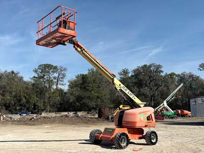 2018 JLG 400S 40' 4WD Diesel Telescopic Boom Lift Man Aerial Platform bidadoo