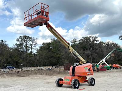 2018 JLG 400S 40' 4WD Diesel Telescopic Boom Lift Man Aerial Platform bidadoo