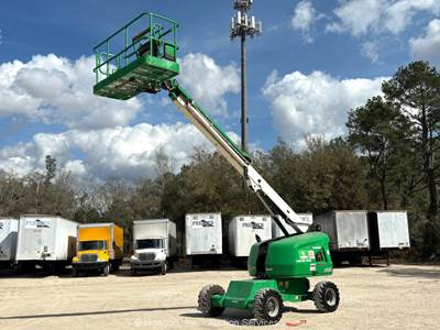2017 JLG 400S 40' 4WD Diesel Telescopic Boom Lift Man Aerial Platform bidadoo