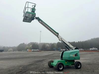 2015 JLG 400S 40' 4WD Diesel Telescopic Boom Lift Man Aerial Platform bidadoo