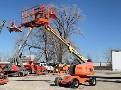 2016 JLG 400S 40' 4WD SkyPower Diesel Telescopic Boom Lift Man Aerial bidadoo