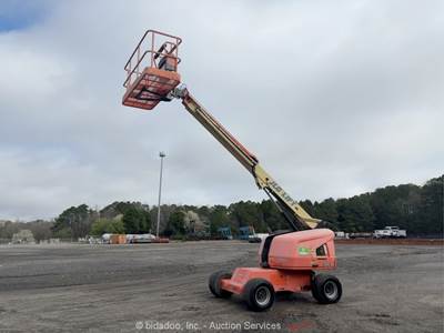 2017 JLG 400S 40' 4WD Diesel Telescopic Boom Lift Man Aerial Platform bidadoo