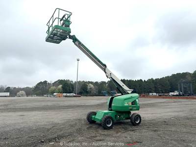 2016 JLG 400S 40' 4WD D/F Telescopic Boom Lift SkyPower Aerial Manlift bidadoo