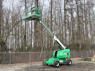 2016 JLG 400S 40' 4WD D/F Telescopic Boom Lift Aerial SkyPower Manlift bidadoo