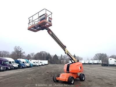 2016 JLG 400S 40' 4WD Diesel Telescopic Boom Lift Man Aerial Platform bidadoo