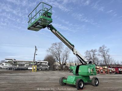2015 JLG 400S 40' 4WD Diesel Telescopic Boom Lift Man Aerial SkyPower bidadoo
