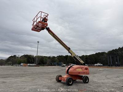 2015 JLG 400S 40' 4WD Diesel Telescopic Boom Lift Man Aerial Platform bidadoo