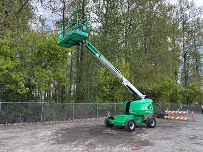 2017 JLG 400S 40' 4WD Telescopic Boom Lift Man Aerial Platform Kubota bidadoo