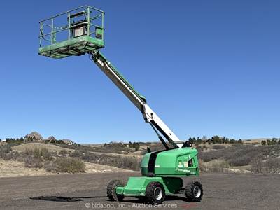 2016 JLG 400S 40' 4WD Diesel Telescopic Boom Lift Man Aerial Platform bidadoo