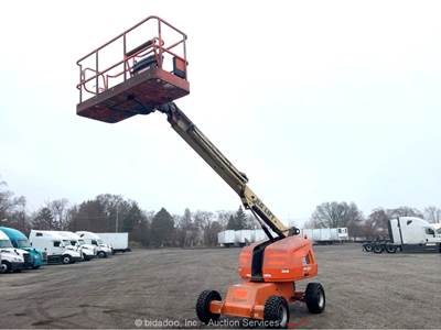 2016 JLG 400S 40' 4WD Diesel Telescopic Boom Lift Man Aerial Platform bidadoo