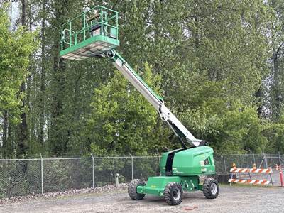 2017 JLG 400S 40' Telescopic Boom Lift Man Aerial Platform Kubota D/F bidadoo