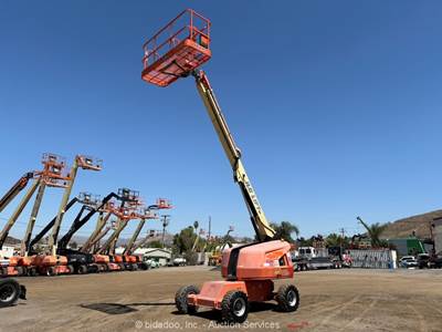 2016 JLG 400S 40' 4WD Diesel Telescopic Boom Lift Man Aerial Platform bidadoo