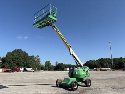2015 JLG 400S 40' 4WD Diesel Telescopic Boom Lift Man Aerial Platform bidadoo