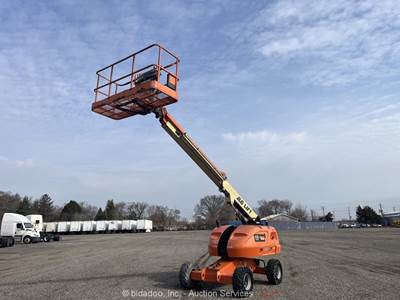 2014 JLG 400S 40' 4WD Diesel Telescopic Boom Lift Man Aerial bidadoo