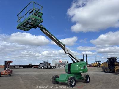 2017 JLG 400S 40' 4WD Dual Fuel Telescopic Boom Lift Platform SkyPower bidadoo