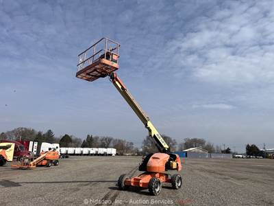 2014 JLG 400S 40' 4WD Diesel Telescopic Boom Lift Man Aerial Platform bidadoo