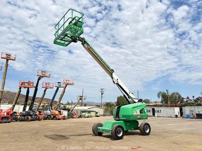 2018 JLG 400S 40' 4WD Diesel Telescopic Boom Lift Man Aerial Platform bidadoo