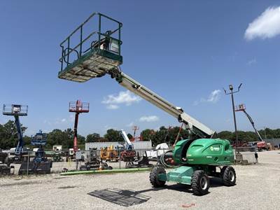 2014 JLG 400S 40' 4WD Dual Fuel Telescopic Boom Lift Man Aerial bidadoo -Repair