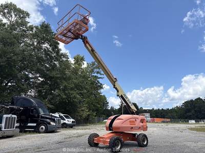 2015 JLG 400S 40’ 4WD Diesel Telescopic Boom Lift Man Aerial Platform bidadoo