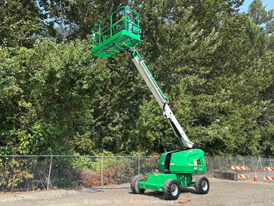 2016 JLG 400S 40' 4WD Dual Fuel Telescopic Boom Lift Man Aerial Platform bidadoo
