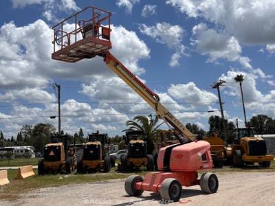 2015 JLG 400S 40' 4WD Diesel Telescopic Boom Lift Man Aerial Platform bidadoo
